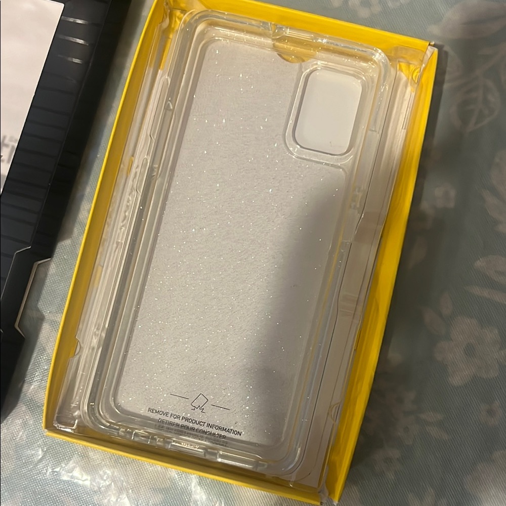 Otterbox Clear Glitter Protective Phone Case for Samsung Galaxy A51